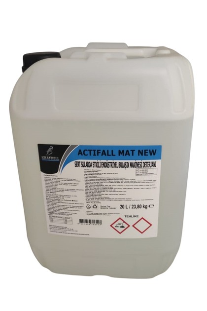 Actifall Mat New Sert Sularda Etkili Bulaşık Makinesi Deterjanı 5 L