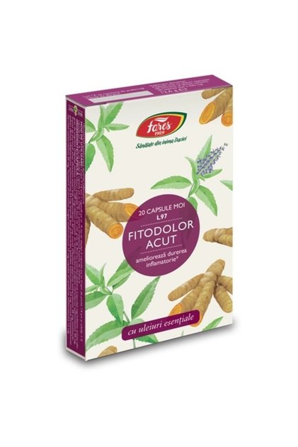 Fitodolor acut L97, 20 capsule moi,