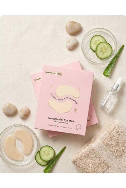 COLLAGEN GEL EYE MASK 6 PAIRS