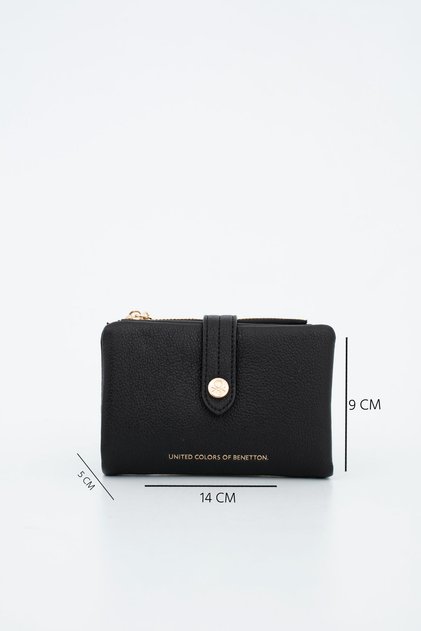 Benetton Women's Wallet Black Bnt1867