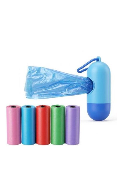 6 Refill Rolls/90 Bags Diaper Bags Disposable for Baby, Waste Bags with Dispenser, Convenient and Quick Diaper Disposal