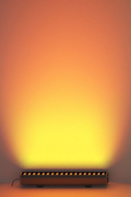 6w 20cm Amber Renk Led Wallwasher Dış Cepe Duvar Camii Bahçe Aydınlatma