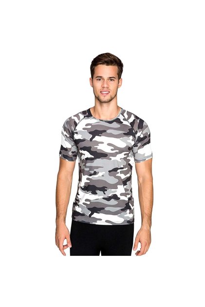 MicroFiber T-Shirt - - Army - Gri