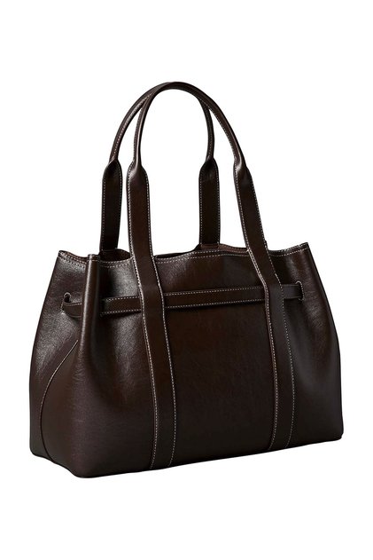 Kahverengi Kadın Tote Çanta BUCKLE MEDIUM WORK TOTE
