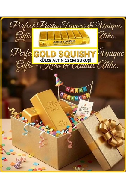 Külçe Altın Model squishy Sıkılabilir Oyuncak slow rising 1 adet Yeni Trend Gold Külçe Altın Blok sukuşi Yavaş Yükselir viral tereyağ skuşi