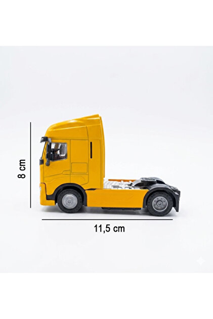 Tıfıl Toys Iveco S-Way Sarı Lisanslı Sesli ve Işıklı Çekici Tır