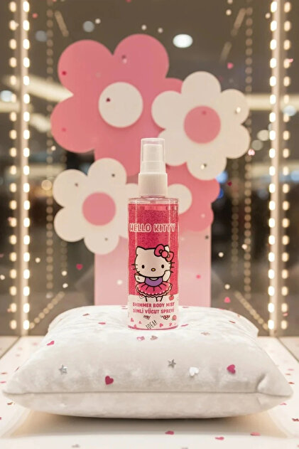 Genel Markalar Hello Kitty Lisanslı Işıltılı Vücut Spreyi