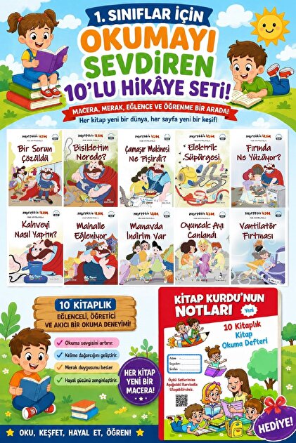 【k1y1】School of Rock YUI 2009年ダイアリー Üçgen Yayıncılık 1.Sınıflar İçin Okumayı Sevdiren 10 lu Hikaye