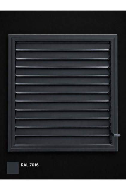 45X55 Anthracite Gray Aluminum Bathroom Screen