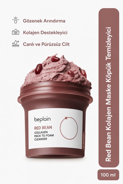 Red Bean Collagen Mask Foam Cleanser