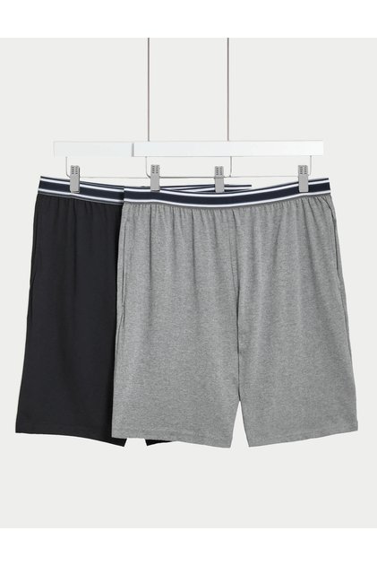Saf Pamuklu 2'li Pijama Altı Seti