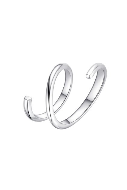 Inel Argint Lively 52-53 mm / Argint placat cu rodiu