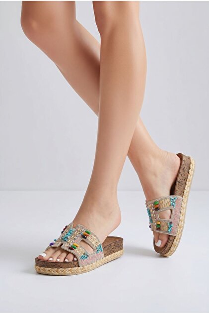 Pienn Stoned Stylish Women's Daily Slippers