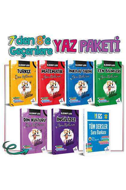 Kurul Yayıncılık 2027 7'den 8'e Geçenlere İlk Adım Hazırlık Seti