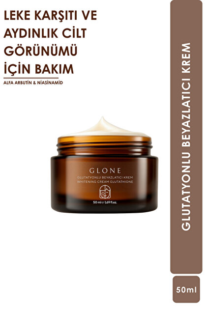 GLONE Glutathione Whitening Cream – Anti-Blemish, Brightening, Moisturizing Care 50 ml