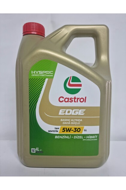Castrol EDGE LL 5W30 4 LT DPF 'Lİ MOTOR YAĞI - Fiyatı, Yorumları
