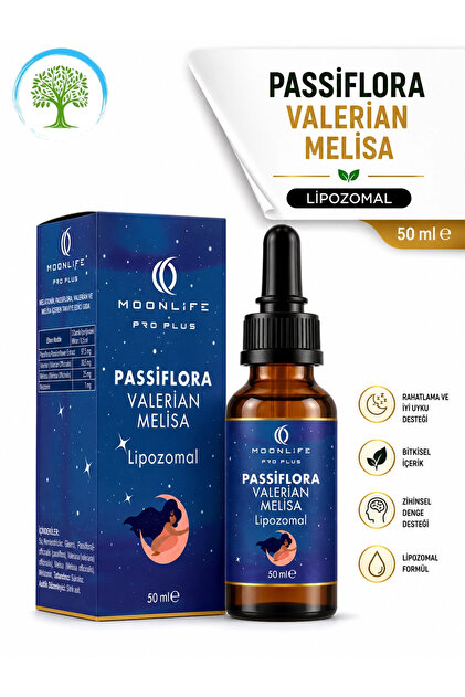 Çare Burada Moonlife - Melisa Damlası 50 Ml (Pasiflora & Valerian