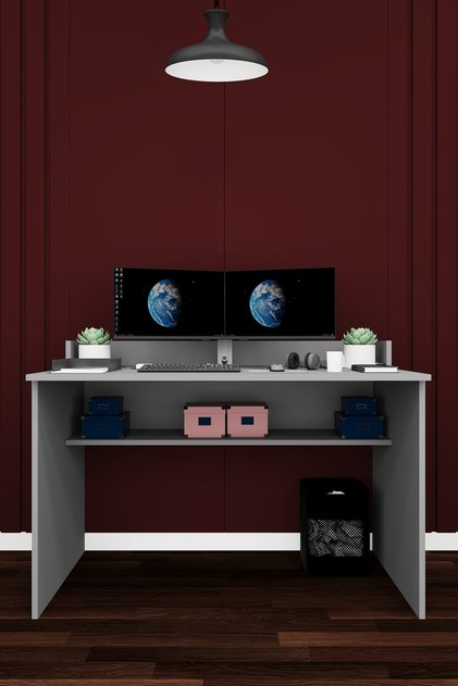 Modern Çalışma Masası %100 MDF Bilgisayar Ders Ofis Masası ÇM01