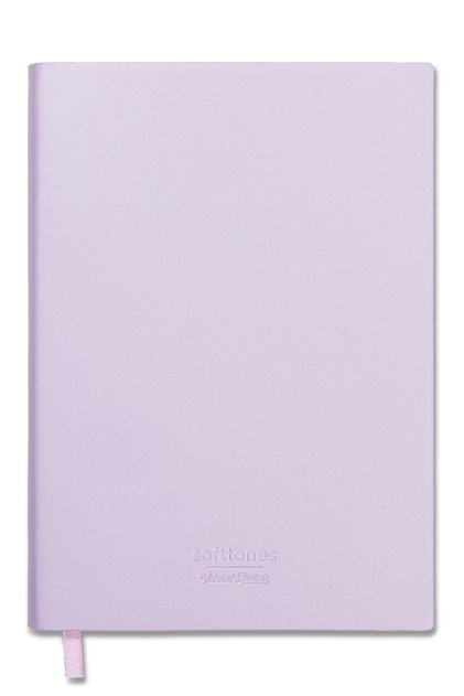 Softtons Flexible Cover Notebook B5 Cream 128 Pages. Checkered