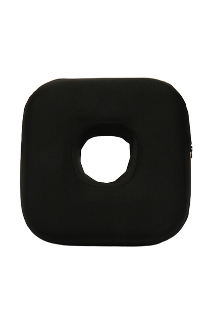 Black Ear Piercing Pillow for Side Sleepers, CNH and Ear Pain Ear Inflammation,with an Ear Hole Slee