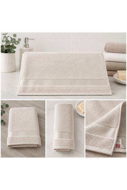 Bath Towel 100% Cotton Ecru