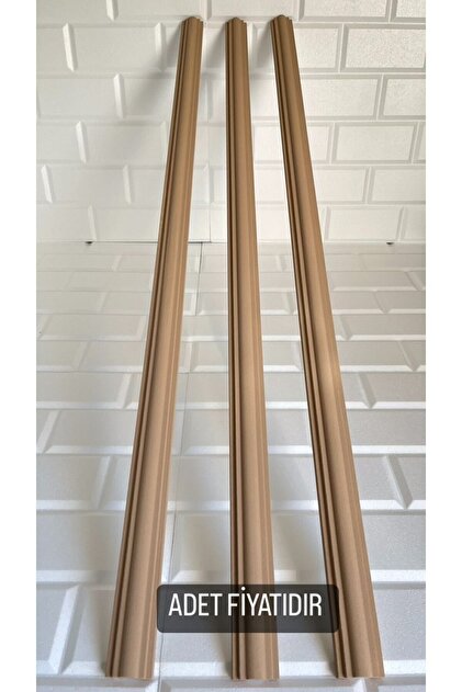 Mocha Minella01 Duvar Çıtası Dekoratif Kendinden Yapışkanlı Stropiyer 4cm 100 Cm