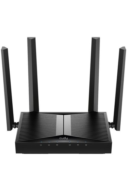 Безжичен рутер WR3600, BE3600, Двубандов, Wi-Fi 7, Четириядрен 2.0GHz, 128MB/512MB Flash/RAM, Mesh, Черен