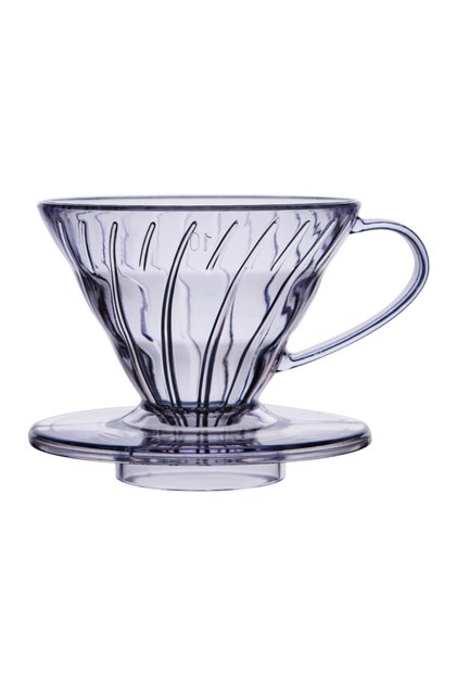 V01-2CUPS Hot Selling V Shaped 60 Degrees Coffee Maker Set Pour-over Coffee Filter Cup Spiral Hand F