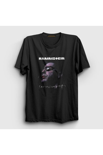 Unisex Black Till Lindemann Rammstein T-shirt106303tt