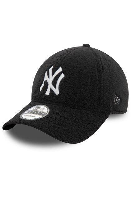 New York Yankees Mlb Winter Borg Unisex Black Hat