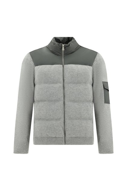 Regular Fit Wool Plain Bonded Coat
