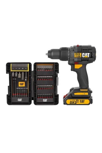 Cat DX1120 18Volt/2.0Ah Li-ion Çift Akülü Kömürsüz Profesyonel
