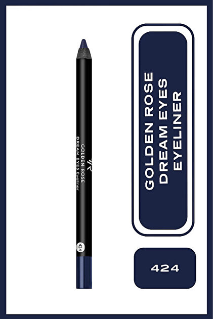 Golden Rose Dream Eyes Eyeliner - 424 Eggplant - Göz Kalemi