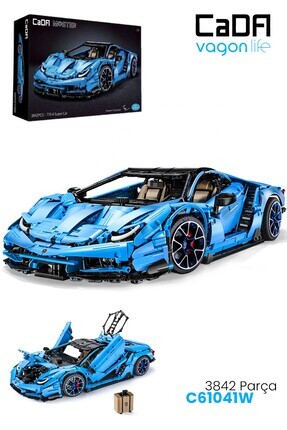 Genel Markalar C64004W Cada Electric Racing Super Car Blok Seti