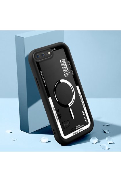 iPhone 7 Plus/8 Plus Uyumlu Yüksek Kalite Sade Tarz Kılıf, Çizilmeye ve Aşınmaya Dayanıklı