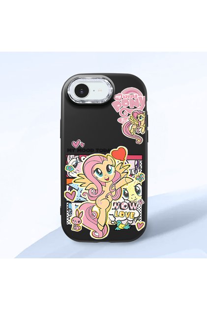 Black Silicone Case Compatible with iPhone 16E with Shock-Absorbing Camera Protections