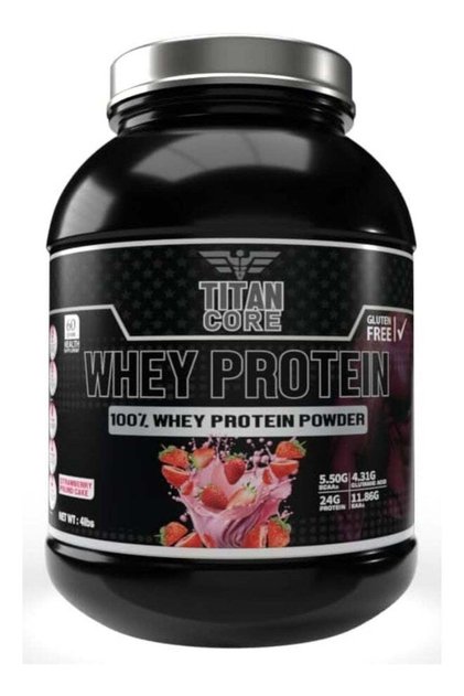 100% Whey Protein Isolate & Concentrate | Lean Muscle Growth & Recovery | Strawberry Flavour - 4 Lbs