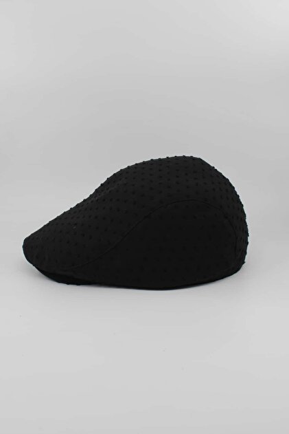 Embossed Dot Pattern Classic Men's Cap Hat