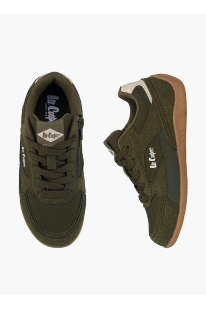 Boys Lace-Up Ankle Sneakers