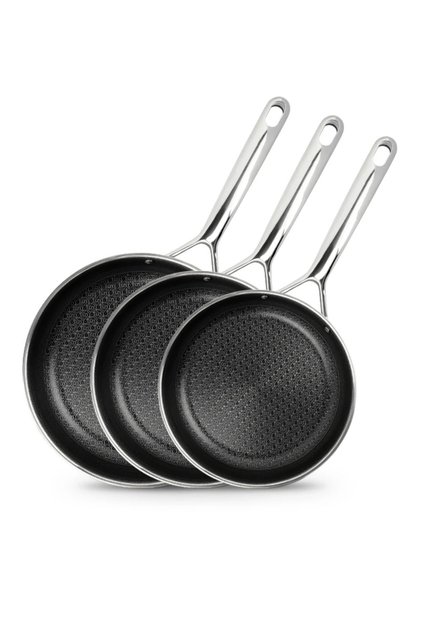 Silver Pro Series 3 Piece Pan Set