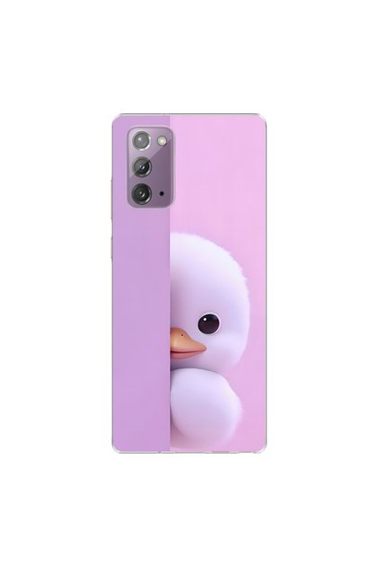 Samsung Galaxy Note 20 Compatible Plush 3 Design Transparent Case