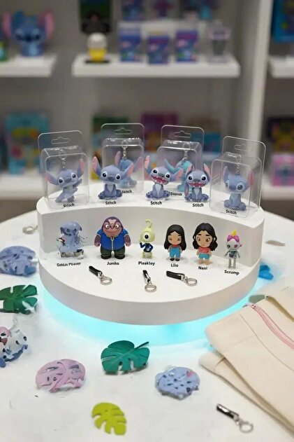 Miniso Disney Lisanslı Stitch Klipsli Figür Blind Box – Sevimli