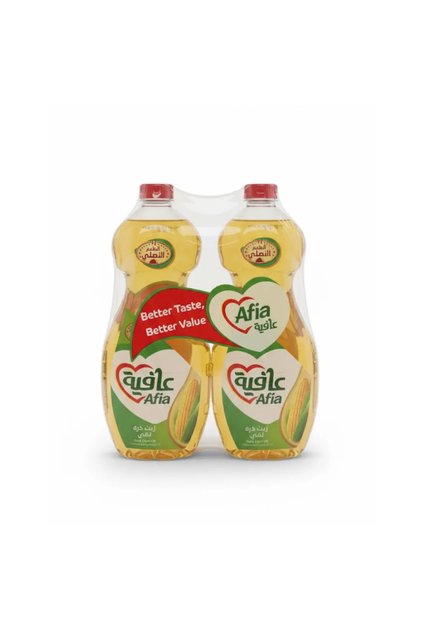 Pure Corn Oil Enriched With Vitamin A, D And E- 2X1.5Ltr