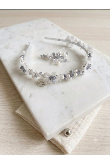Ela' Special Series Mother-Baby Crown-Brooch Set