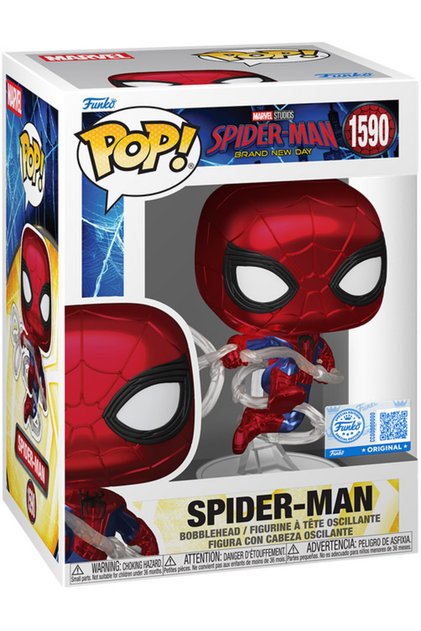 Pop! Marvel: Brand New Day Metallic Spider-Man