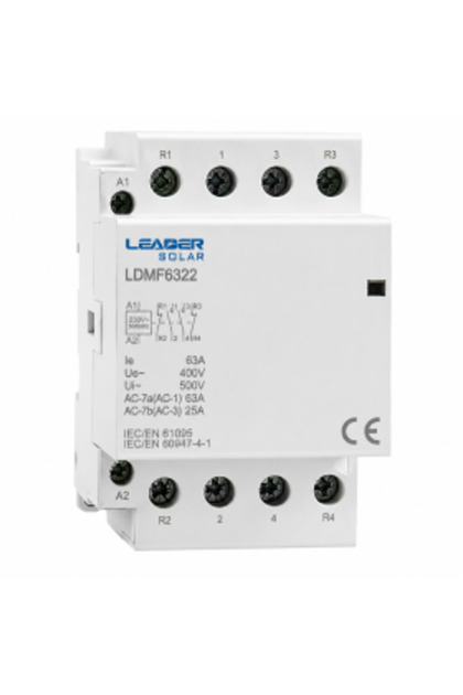 Contactor AC 4 poli 63 A (2 NO + 2 NC) 230 V