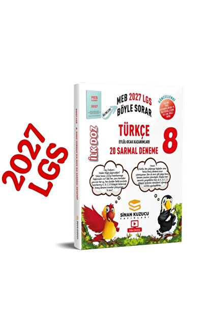 SİNAN KUZUCU YAYINLARI 8. Sınıf | İlk Doz Sarmal Branş Denemeleri