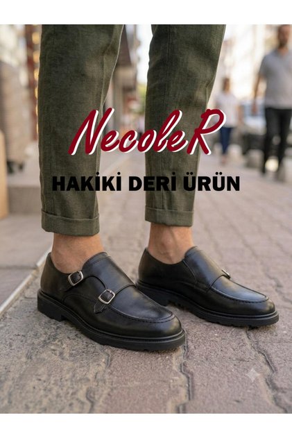 Genuine Suede Leather, Very Stylish Men's Loafer Shoes, Genuine Leather Inside and Outside, Double Buckle (237-238-562-563)