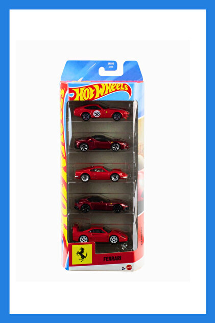 Hotwhells HotWheels Ferrari 5'li Set - Fiyatı, Yorumları