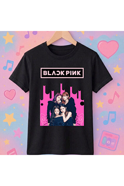Aesthia Blackpink BORN PINK Grup T-shirt Unisex Model 2 - Fiyatı